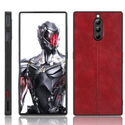 Lacné Kryty | Kryt Shockproof Sewing Cow Pattern červený – Nubia Red Magic 8 Pro | Lacné Kryty