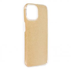 Ligotavý Kryt Forcell Shining zlatý – Apple iPhone 15