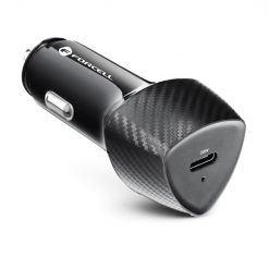 Nabíjačka do auta Forcell Carbon car charger USB-C 3.0 PD20W CC50-1C čierna + kábel pre iPhone Lightning 8-pin PD20W | Lacné Kryty Lacné Kryty | Nabíjačka do auta Forcell Carbon car charger USB-C 3.0 PD20W CC50-1C čierna + kábel pre iPhone Lightning 8-pin PD20W | Lacné Kryty