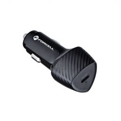 Nabíjačka do auta Forcell Carbon car charger USB-C 3.0 PD20W CC50-1C čierna + kábel pre iPhone Lightning 8-pin PD20W | Lacné Kryty Lacné Kryty | Nabíjačka do auta Forcell Carbon car charger USB-C 3.0 PD20W CC50-1C čierna + kábel pre iPhone Lightning 8-pin PD20W | Lacné Kryty