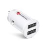Nabíjačka do auta Forcell Carbon car charger 2xUSB 17W CC50-2A17W čierna | Lacné Kryty Lacné Kryty | Nabíjačka do auta Forcell Carbon car charger 2xUSB 17W CC50-2A17W čierna | Lacné Kryty