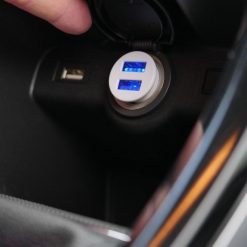 Lacné Kryty | Nabíjačka do auta Forcell Mini car charger 2xUSB 3.1A CC-SJ02 biela | Lacné Kryty