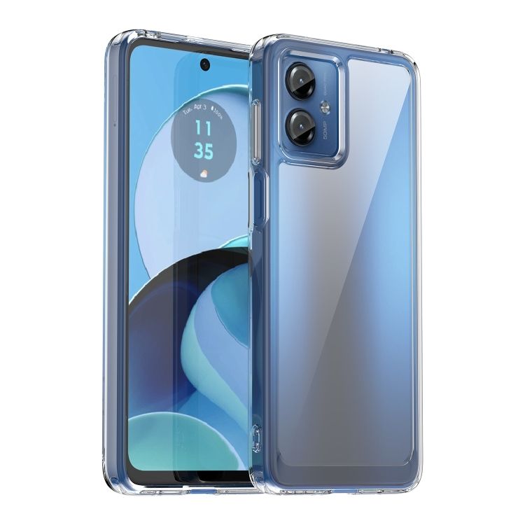 Ochranný kryt Colorful Acrylic case transparentný – Motorola Moto G14