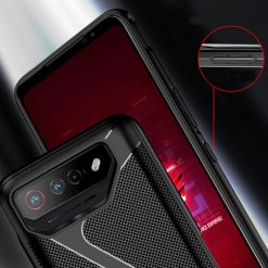Lacné Kryty | Odolný kryt Hefty Armor Case čierny – Asus ROG Phone 7 | Lacné Kryty