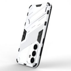 Lacné Kryty | Odolný Kryt Punk armor case biely – Samsung Galaxy S23 FE | Lacné Kryty