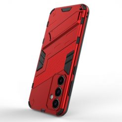Lacné Kryty | Odolný Kryt Punk armor case červený – Samsung Galaxy S23 FE | Lacné Kryty