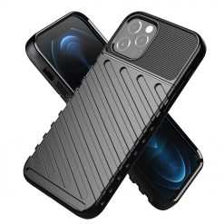 Lacné Kryty | Odolný kryt Thunder Armor čierny – Apple iPhone 15 Pro Max | Lacné Kryty