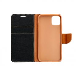 Lacné Kryty | Peňaženkové puzdro Canvas Book čierne – Apple iPhone 15 | Lacné Kryty
