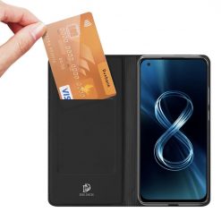 Peňaženkové puzdro Dux Ducis Skin Pro čierne – Asus Zenfone 8 | Lacné Kryty Lacné Kryty | Peňaženkové puzdro Dux Ducis Skin Pro čierne – Asus Zenfone 8 | Lacné Kryty