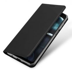 Lacné Kryty | Peňaženkové puzdro Dux Ducis Skin Pro čierne – Motorola Moto G14 | Lacné Kryty