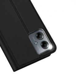 Lacné Kryty | Peňaženkové puzdro Dux Ducis Skin Pro čierne – Motorola Moto G14 | Lacné Kryty