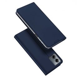 Lacné Kryty | Peňaženkové puzdro Embossing Pattern Stitchy case modré – Motorola Moto G14