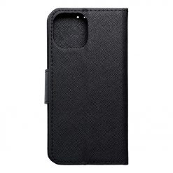 Lacné Kryty | Peňaženkové puzdro Fancy Book čierne – Apple iPhone 15 | Lacné Kryty
