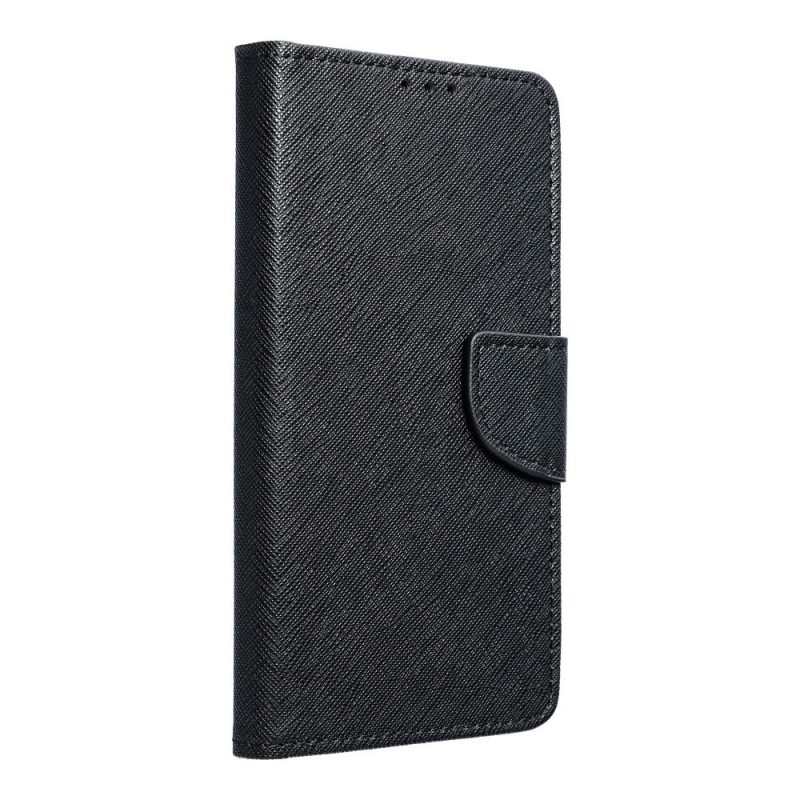 Peňaženkové puzdro Fancy Book čierne – Apple iPhone 15
