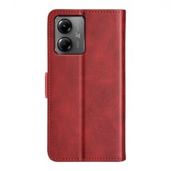 Peňaženkové puzdro Magnetic fresh case červené – Motorola Moto G14 | Lacné Kryty Lacné Kryty | Peňaženkové puzdro Magnetic fresh case červené – Motorola Moto G14 | Lacné Kryty