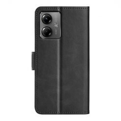 Lacné Kryty | Peňaženkové puzdro Magnetic fresh case čierne – Motorola Moto G14 | Lacné Kryty