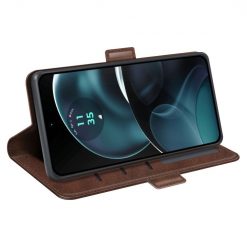 Peňaženkové puzdro Magnetic fresh case hnedé – Motorola Moto G14 | Lacné Kryty Lacné Kryty | Peňaženkové puzdro Magnetic fresh case hnedé – Motorola Moto G14 | Lacné Kryty