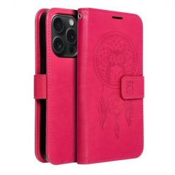 Lacné Kryty | Peňaženkové puzdro Mezzo dreamcatcher tmavoružové – Apple iPhone 15 Pro | Lacné Kryty