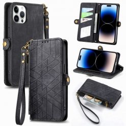 Peňaženkové puzdro Purse case čierne – Apple iPhone 15 Pro | Lacné Kryty Lacné Kryty | Peňaženkové puzdro Purse case čierne – Apple iPhone 15 Pro | Lacné Kryty