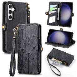 Peňaženkové puzdro Purse case čierne – Samsung Galaxy S23 FE | Lacné Kryty Lacné Kryty | Peňaženkové puzdro Purse case čierne – Samsung Galaxy S23 FE | Lacné Kryty