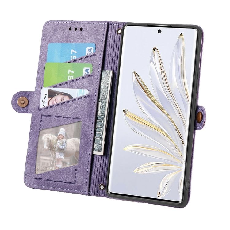 Peňaženkové puzdro Purse case fialové – Honor 90 Lite | Lacné Kryty Lacné Kryty | Peňaženkové puzdro Purse case fialové – Honor 90 Lite | Lacné Kryty