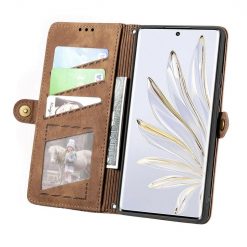 Peňaženkové puzdro Purse case hnedé – Honor 90 Lite | Lacné Kryty Lacné Kryty | Peňaženkové puzdro Purse case hnedé – Honor 90 Lite | Lacné Kryty