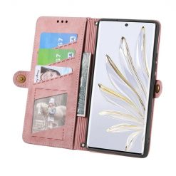 Lacné Kryty | Peňaženkové puzdro Purse case ružové – Honor 90 Lite | Lacné Kryty