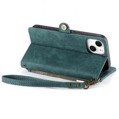 Lacné Kryty | Peňaženkové puzdro Purse case zelené – Apple iPhone 15 Pro | Lacné Kryty