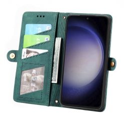 Peňaženkové puzdro Purse case zelené – Samsung Galaxy S23 FE | Lacné Kryty Lacné Kryty | Peňaženkové puzdro Purse case zelené – Samsung Galaxy S23 FE | Lacné Kryty
