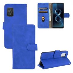 Lacné Kryty | Peňaženkové puzdro Solid modré – Asus Zenfone 8 | Lacné Kryty