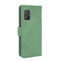 Lacné Kryty | Peňaženkové puzdro Solid zelené – Asus Zenfone 8 | Lacné Kryty