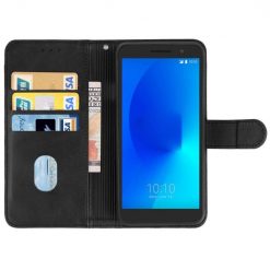 Lacné Kryty | Peňaženkové puzdro Splendid case čierne – Alcatel 1 2021 | Lacné Kryty