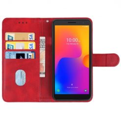 Lacné Kryty | Peňaženkové puzdro Splendid case červené – Alcatel 1B 2022 | Lacné Kryty