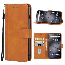 Lacné Kryty | Peňaženkové puzdro Splendid case hnedé – Gigaset GS5 | Lacné Kryty