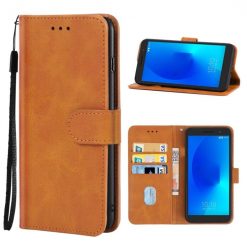 Lacné Kryty | Peňaženkové puzdro Splendid case hnedé – Alcatel 1 2021 | Lacné Kryty