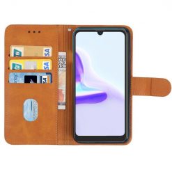 Lacné Kryty | Peňaženkové puzdro Splendid case hnedé – Blackview A50 | Lacné Kryty