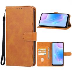 Lacné Kryty | Peňaženkové puzdro Splendid case hnedé – Blackview A52 | Lacné Kryty