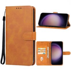 Peňaženkové puzdro Splendid case hnedé – Samsung Galaxy S23 FE | Lacné Kryty Lacné Kryty | Peňaženkové puzdro Splendid case hnedé – Samsung Galaxy S23 FE | Lacné Kryty