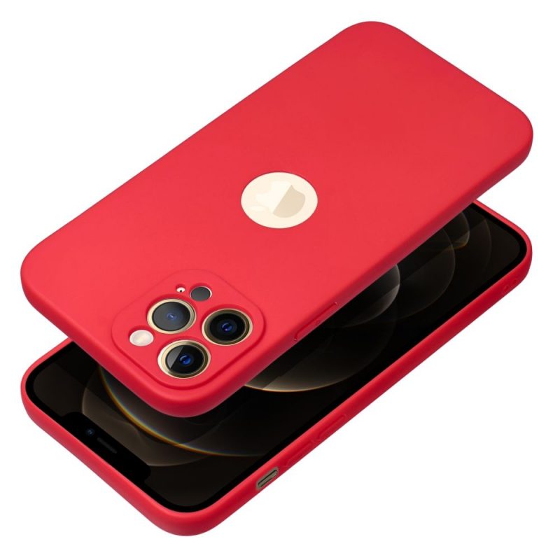 Lacné Kryty | Silikónový kryt Soft case červený – Apple iPhone 15 Pro Max