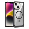 Lacné Kryty | Zadný Kryt Carbon Fiber MagSafe transparentno-zelený – Apple iPhone 15 Plus | Lacné Kryty