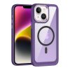 Lacné Kryty | Zadný Kryt Carbon Fiber MagSafe transparentno-modrý – Apple iPhone 15 Plus | Lacné Kryty
