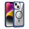 Lacné Kryty | Zadný Kryt Carbon Fiber MagSafe transparentno-zelený – Apple iPhone 15 Plus | Lacné Kryty