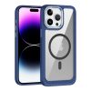 Lacné Kryty | Zadný Kryt Carbon Fiber MagSafe transparentno-fialový – Apple iPhone 15 Pro | Lacné Kryty