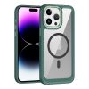 Lacné Kryty | Zadný Kryt Carbon Fiber MagSafe transparentno-čierny – Apple iPhone 15 Pro Max | Lacné Kryty