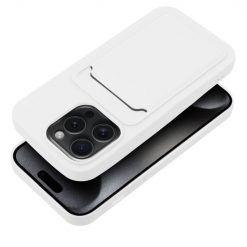 Lacné Kryty | Zadný kryt Card Case biely – Apple iPhone 15 Pro | Lacné Kryty