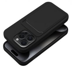 Lacné Kryty | Zadný kryt Card Case čierny – Apple iPhone 15 Pro | Lacné Kryty
