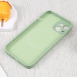 Zadný kryt Magsafe Candy Case bledozelený – Apple iPhone 15 Plus | Lacné Kryty Lacné Kryty | Zadný kryt Magsafe Candy Case bledozelený – Apple iPhone 15 Plus | Lacné Kryty