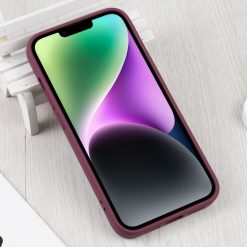 Lacné Kryty | Zadný kryt Magsafe Candy Case bordový – Apple iPhone 15 Plus | Lacné Kryty