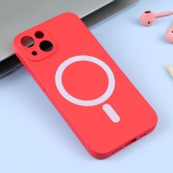 Zadný kryt Magsafe Candy Case červený – Apple iPhone 15 Plus | Lacné Kryty Lacné Kryty | Zadný kryt Magsafe Candy Case červený – Apple iPhone 15 Plus | Lacné Kryty
