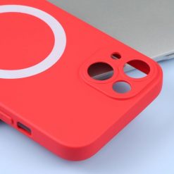 Zadný kryt Magsafe Candy Case červený – Apple iPhone 15 Plus | Lacné Kryty Lacné Kryty | Zadný kryt Magsafe Candy Case červený – Apple iPhone 15 Plus | Lacné Kryty